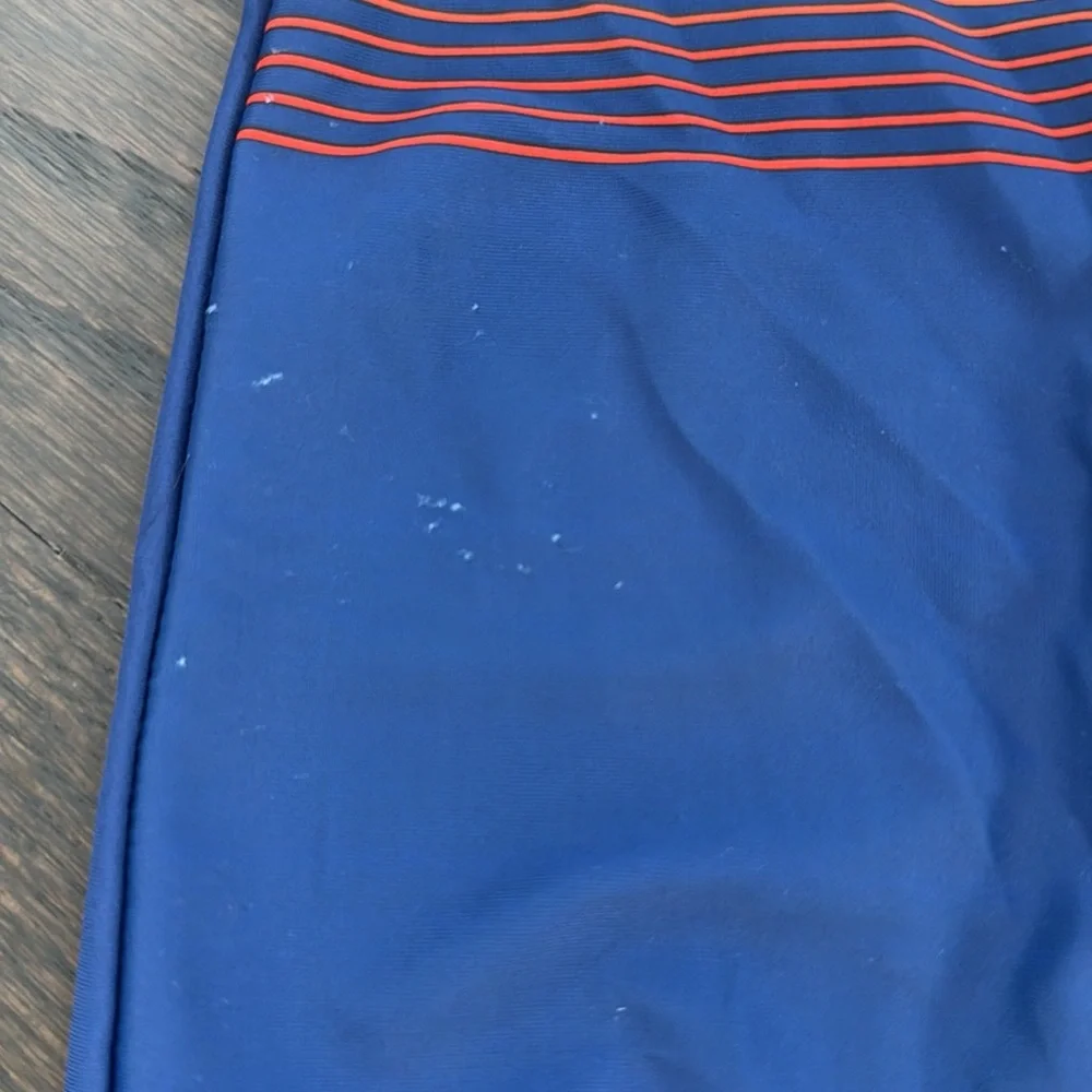 Old Navy Baby Long Sleeve Rainbow Rash Guard Swimsuit Blue 6–12M